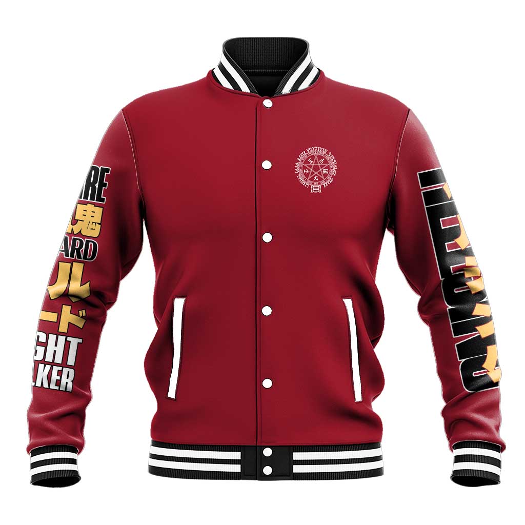 Alucard Hellsing Baseball Jacket Anime Style