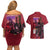 Alucard Hellsing Couples Matching Off Shoulder Short Dress and Hawaiian Shirt Anime Style