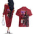 Alucard Hellsing Couples Matching Off The Shoulder Long Sleeve Dress and Hawaiian Shirt Anime Style