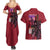 Alucard Hellsing Couples Matching Summer Maxi Dress and Hawaiian Shirt Anime Style