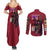 Alucard Hellsing Couples Matching Summer Maxi Dress and Long Sleeve Button Shirt Anime Style