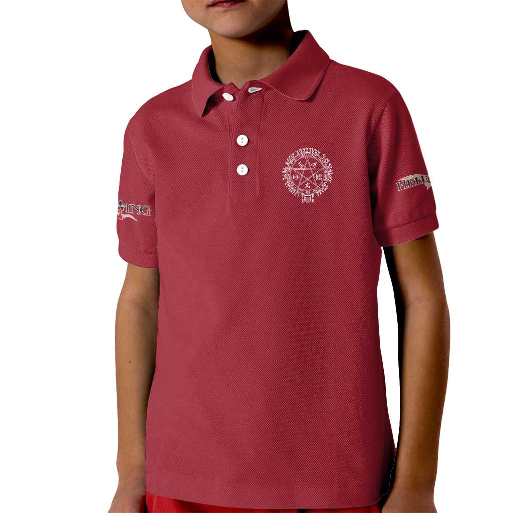 Alucard Hellsing Kid Polo Shirt Anime Style