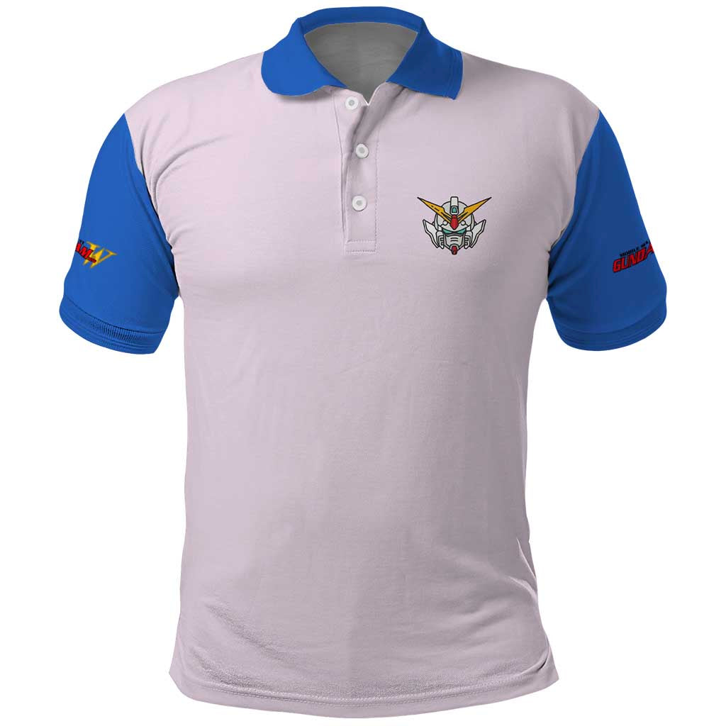 Heero Yuya x Wing Zero Gundam Wing Endless Waltz Polo Shirt Anime Style