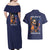 Spike Spiegel Cowboy Bebop Couples Matching Off Shoulder Maxi Dress and Hawaiian Shirt Japan Anime Style TS04