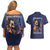 Spike Spiegel Cowboy Bebop Couples Matching Off Shoulder Short Dress and Hawaiian Shirt Japan Anime Style TS04