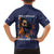 Spike Spiegel Cowboy Bebop Family Matching Off The Shoulder Long Sleeve Dress and Hawaiian Shirt Japan Anime Style TS04