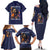 Spike Spiegel Cowboy Bebop Family Matching Off The Shoulder Long Sleeve Dress and Hawaiian Shirt Japan Anime Style TS04