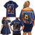 Spike Spiegel Cowboy Bebop Family Matching Off Shoulder Short Dress and Hawaiian Shirt Japan Anime Style TS04