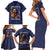 Spike Spiegel Cowboy Bebop Family Matching Short Sleeve Bodycon Dress and Hawaiian Shirt Japan Anime Style TS04