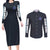 Howl’s Moving Castle Studio Ghibli Couples Matching Long Sleeve Bodycon Dress and Long Sleeve Button Shirt Anime Style