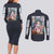 Howl’s Moving Castle Studio Ghibli Couples Matching Long Sleeve Bodycon Dress and Long Sleeve Button Shirt Anime Style