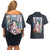 Howl’s Moving Castle Studio Ghibli Couples Matching Off Shoulder Short Dress and Hawaiian Shirt Anime Style