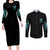 i-am-the-storm-skul-couples-matching-long-sleeve-bodycon-dress-and-long-sleeve-button-shirt