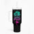 I Can Buy Myself Flowers Smoke Rose Skull Tumbler With Handle