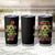 Warning This Tattooed Girl Flower Sugar Skull Tumbler Cup