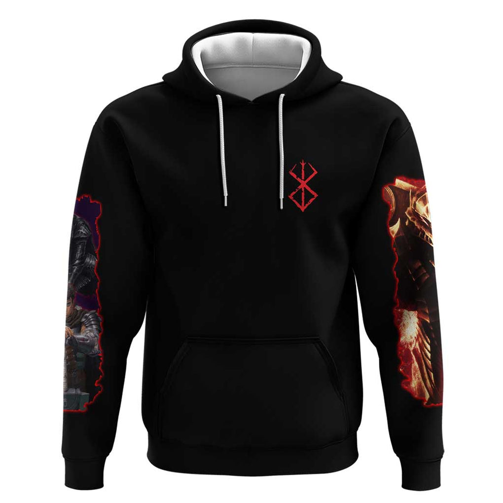 Guts V4 Berserk Hoodie Anime Style