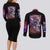 Uchiha Madara V3 Naruto Couples Matching Long Sleeve Bodycon Dress and Long Sleeve Button Shirt Anime Style