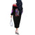 Uchiha Madara V3 Naruto Off The Shoulder Long Sleeve Dress Anime Style