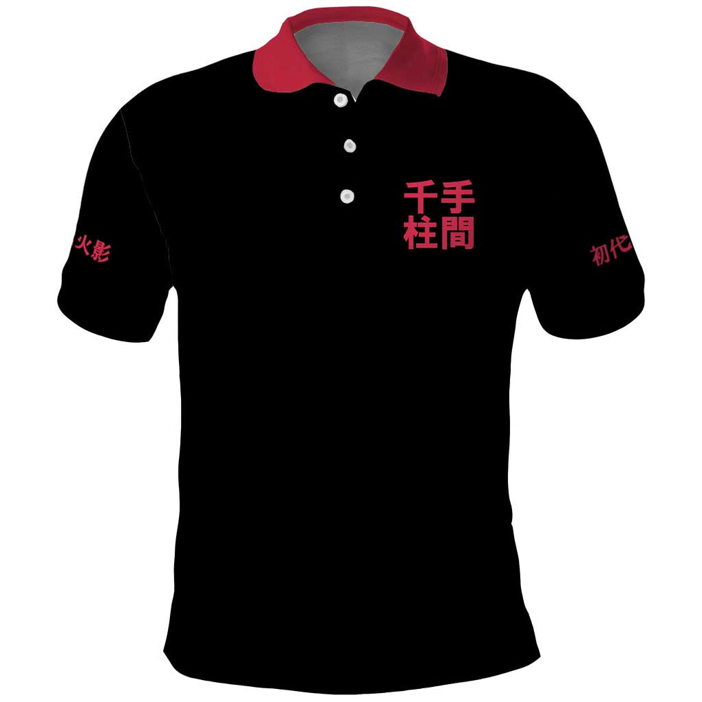 Hashirama Senju V3 Naruto Polo Shirt Anime Style