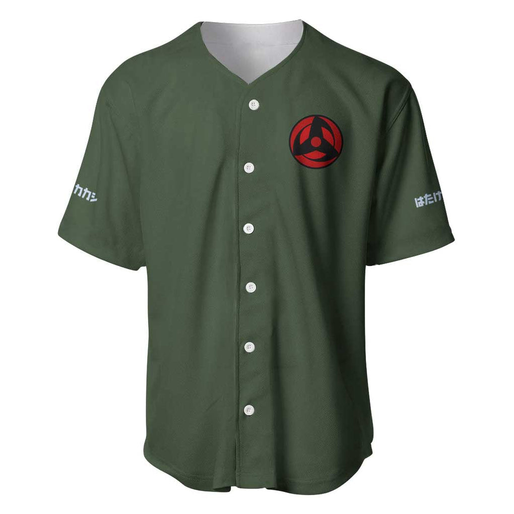 Hatake Kakashi V2 Naruto Baseball Jersey Anime Style