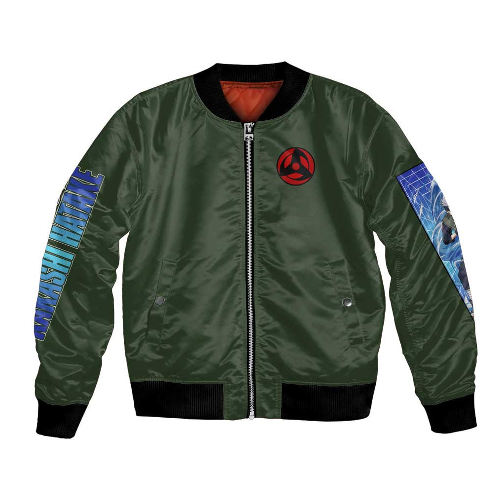 Hatake Kakashi V2 Naruto Bomber Jacket Anime Style