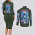 Hatake Kakashi V2 Naruto Couples Matching Long Sleeve Bodycon Dress and Long Sleeve Button Shirt Anime Style