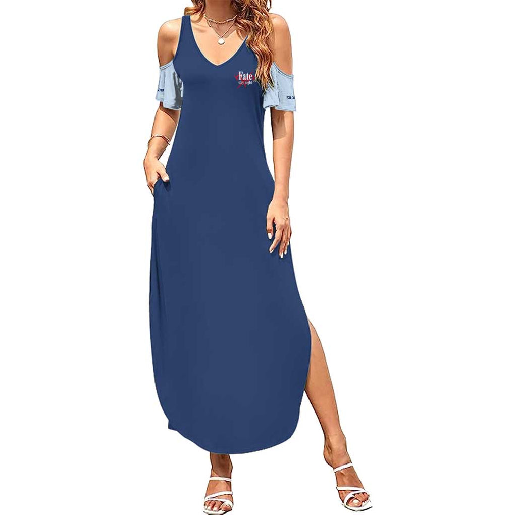 Lancer Fate Stay Night Unlimited Blade Works Summer Maxi Dress Anime Style