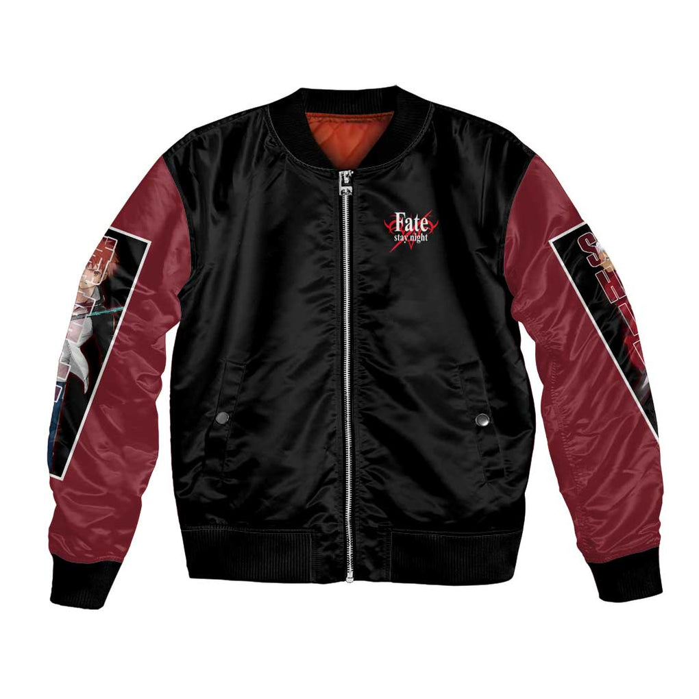 Archer x Emiya Fate Stay Night Unlimited Blade Works Bomber Jacket Anime Style