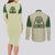 Avatar Toph Beifong Couples Matching Long Sleeve Bodycon Dress and Long Sleeve Button Shirt