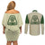 Avatar Toph Beifong Couples Matching Off Shoulder Short Dress and Long Sleeve Button Shirt