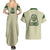 Avatar Toph Beifong Couples Matching Summer Maxi Dress and Hawaiian Shirt