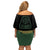 Avatar Hoodie Earth Nation Off Shoulder Short Dress