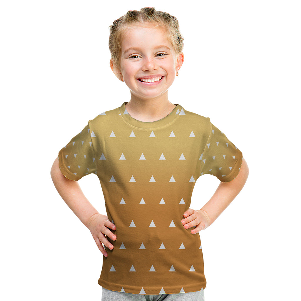 Zenitsu Shirt Design - Pattern Style Kid T Shirt