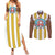 Chopper - One Piece Couples Matching Summer Maxi Dress and Long Sleeve Button Shirt