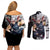 Tengen Uzui - Manga Style Couples Matching Off Shoulder Short Dress and Long Sleeve Button Shirt