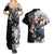 Tengen Uzui - Manga Style Couples Matching Summer Maxi Dress and Hawaiian Shirt