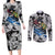 Giyu Tomioka - Demon Slayer Anime Mixed Manga Couples Matching Long Sleeve Bodycon Dress and Long Sleeve Button Shirt