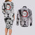 Giyu Tomioka - Demon Slayer Anime Mixed Manga Couples Matching Long Sleeve Bodycon Dress and Long Sleeve Button Shirt