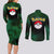 Gardevoir - Tie Dye Style Couples Matching Long Sleeve Bodycon Dress and Long Sleeve Button Shirt