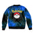 Snorlax - Tie Dye Style Bomber Jacket