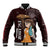 Serpent Sin of Envy Diane Baseball Jacket