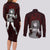 Serpent Sin of Envy Diane Couples Matching Long Sleeve Bodycon Dress and Long Sleeve Button Shirt