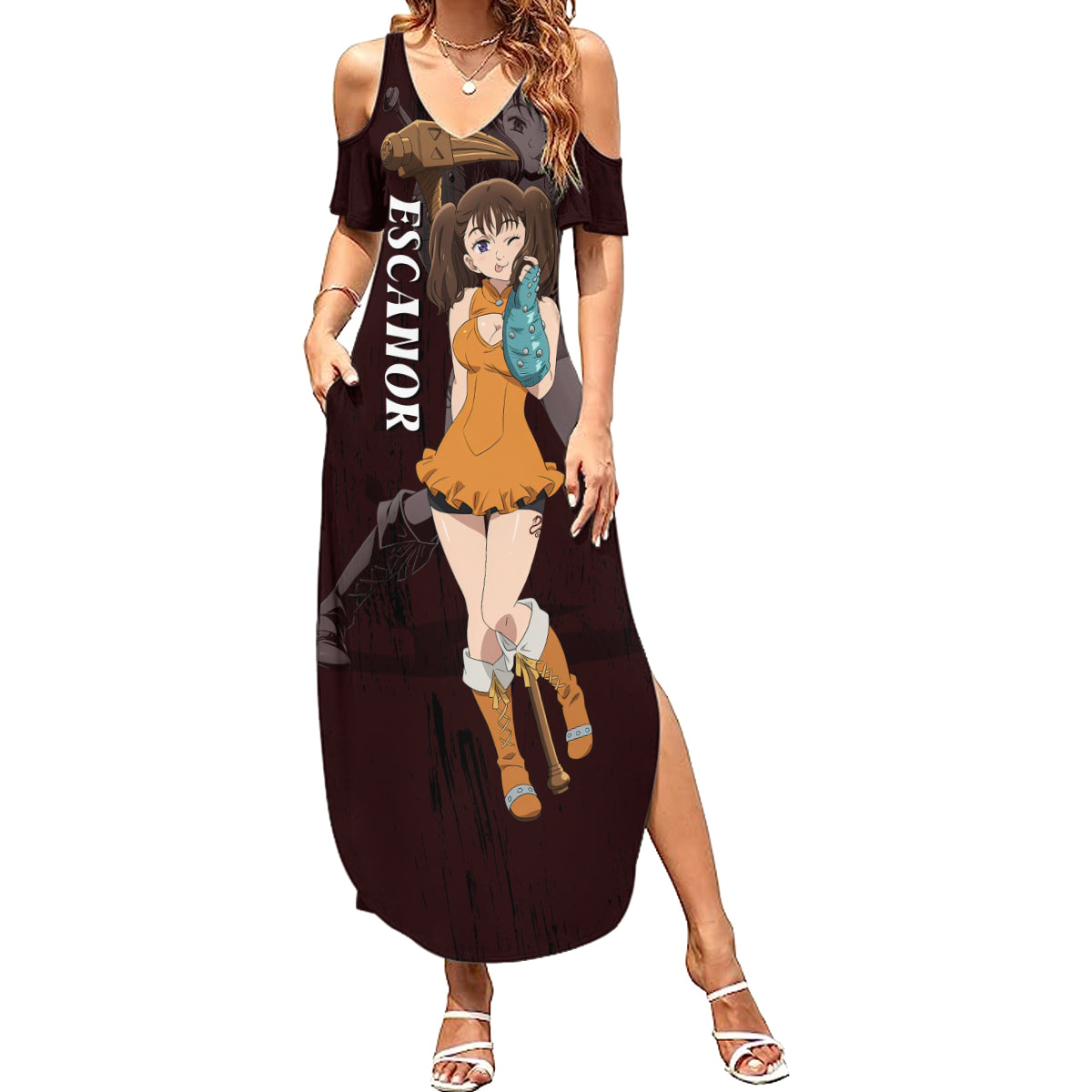 Serpent Sin of Envy Diane Summer Maxi Dress