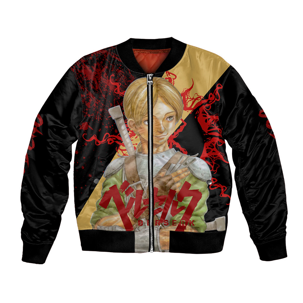 Judeau Berserk Bomber Jacket Black Blood Style