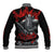 The Skull Knight Berserk Baseball Jacket Black Blood Style