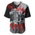 The Skull Knight Berserk Baseball Jersey Black Blood Style