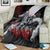 The Skull Knight Berserk Blanket Black Blood Style