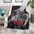 The Skull Knight Berserk Blanket Black Blood Style