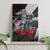 The Skull Knight Berserk Canvas Wall Art Black Blood Style