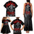 The Skull Knight Berserk Family Matching Tank Maxi Dress and Hawaiian Shirt Black Blood Style